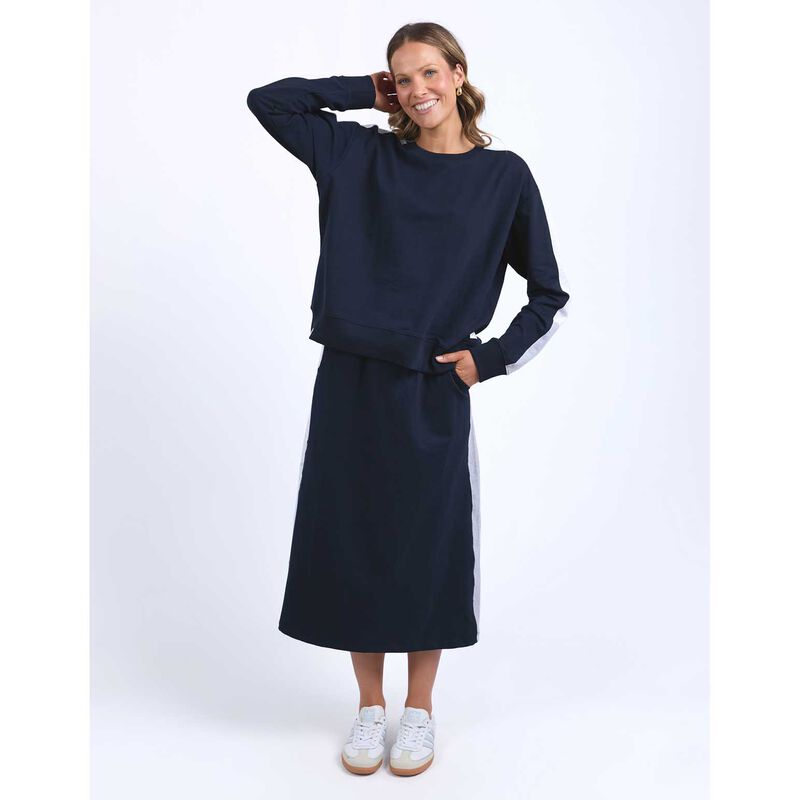 ELM Sloane Fleece Crew Sweatshirt image number 3